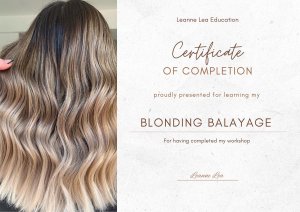 Leanne Lea Education: Blonding Balayage